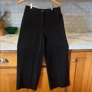 Ann Taylor Black Wide Leg Pants
